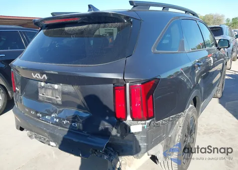 2022 Kia Sorento X-Line Sx Prestige z USA, uszkodzony, nr VIN 5XYRKDLF3NG148086